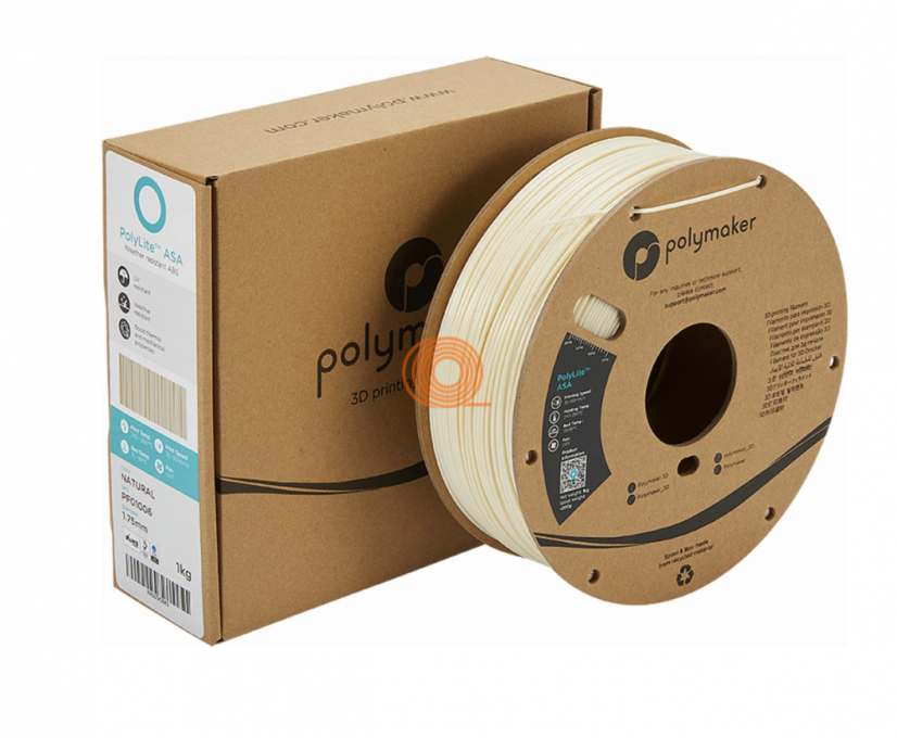 Filament Polymaker PolyLite ASA Prírodný [1,75mm, 1kg]