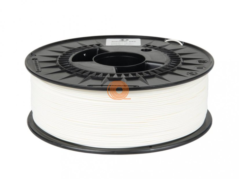 Filament 3DPower ABS Bílá [1,75mm, 1kg]