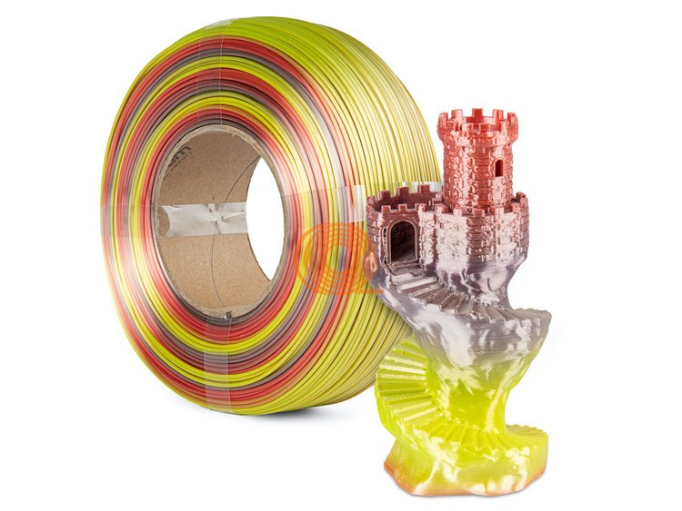 Filament Spectrum SILK RAINBOW Earth Blend Refill [1,75mm, 1kg]