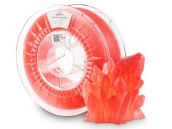 Filament Spectrum PLA Premium Crystal Malinově Červená
