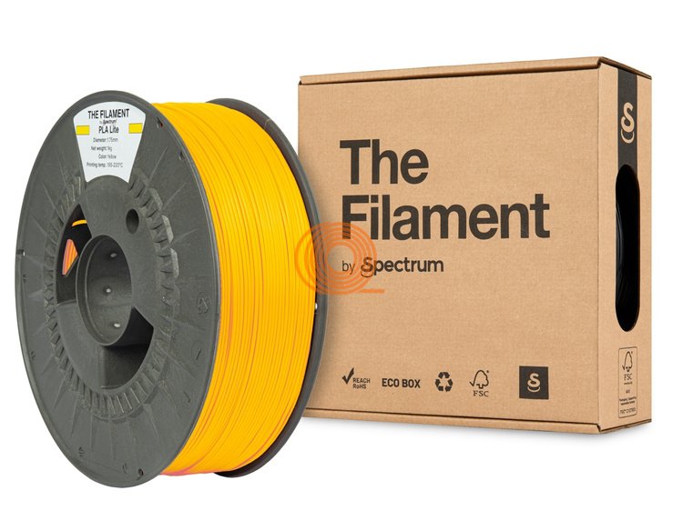 Filament TheFilament PLA Lite Żółty [1,75mm, 1kg]